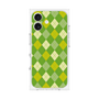 プレミアムスクエアケース［ Argyle - Green ］
