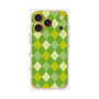 プレミアムスクエアケース［ Argyle - Green ］