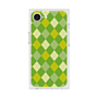 プレミアムスクエアケース［ Argyle - Green ］