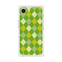 プレミアムスクエアケース［ Argyle - Green ］