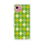 プレミアムスクエアケース［ Argyle - Green ］
