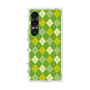 プレミアムスクエアケース［ Argyle - Green ］