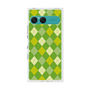 プレミアムスクエアケース［ Argyle - Green ］
