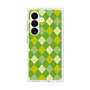 プレミアムスクエアケース［ Argyle - Green ］
