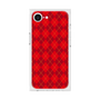 プレミアムスクエアケース［ Argyle - Red ］