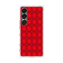 プレミアムスクエアケース［ Argyle - Red ］