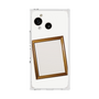 プレミアムスクエアケース［ Photo Frame - White ］