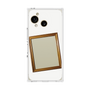 プレミアムスクエアケース［ Photo Frame - White ］