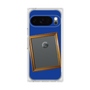 プレミアムスクエアケース［ Photo Frame - Blue ］