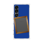 プレミアムスクエアケース［ Photo Frame - Blue ］
