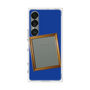 プレミアムスクエアケース［ Photo Frame - Blue ］