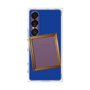 プレミアムスクエアケース［ Photo Frame - Blue ］