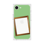 プレミアムスクエアケース［ Photo Frame - Light Green ］