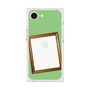 プレミアムスクエアケース［ Photo Frame - Light Green ］