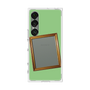 プレミアムスクエアケース［ Photo Frame - Light Green ］
