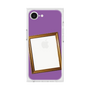 プレミアムスクエアケース［ Photo Frame - Purple ］