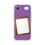 プレミアムスクエアケース［ Photo Frame - Purple ］