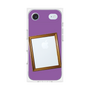 プレミアムスクエアケース［ Photo Frame - Purple ］