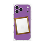 プレミアムスクエアケース［ Photo Frame - Purple ］