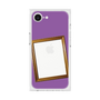 プレミアムスクエアケース［ Photo Frame - Purple ］