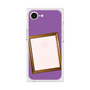 プレミアムスクエアケース［ Photo Frame - Purple ］
