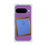 プレミアムスクエアケース［ Photo Frame - Purple ］
