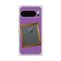 プレミアムスクエアケース［ Photo Frame - Purple ］
