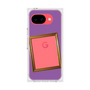 プレミアムスクエアケース［ Photo Frame - Purple ］