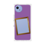 プレミアムスクエアケース［ Photo Frame - Purple ］