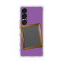プレミアムスクエアケース［ Photo Frame - Purple ］