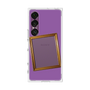 プレミアムスクエアケース［ Photo Frame - Purple ］