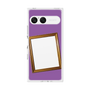 プレミアムスクエアケース［ Photo Frame - Purple ］