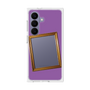プレミアムスクエアケース［ Photo Frame - Purple ］