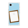 プレミアムスクエアケース［ Photo Frame - Light Blue ］