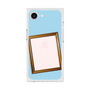 プレミアムスクエアケース［ Photo Frame - Light Blue ］