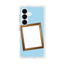 プレミアムスクエアケース［ Photo Frame - Light Blue ］
