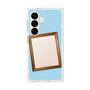 プレミアムスクエアケース［ Photo Frame - Light Blue ］