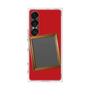 プレミアムスクエアケース［ Photo Frame - Red ］