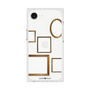 プレミアムスクエアケース［ Photo Frames - White ］