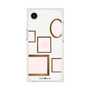 プレミアムスクエアケース［ Photo Frames - White ］
