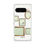 プレミアムスクエアケース［ Photo Frames - White ］