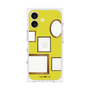 プレミアムスクエアケース［ Photo Frames - Yellow ］