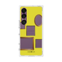 プレミアムスクエアケース［ Photo Frames - Yellow ］