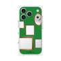 プレミアムスクエアケース［ Photo Frames - Green ］