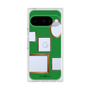 プレミアムスクエアケース［ Photo Frames - Green ］