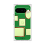 プレミアムスクエアケース［ Photo Frames - Green ］