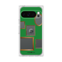 プレミアムスクエアケース［ Photo Frames - Green ］