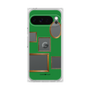 プレミアムスクエアケース［ Photo Frames - Green ］