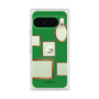 プレミアムスクエアケース［ Photo Frames - Green ］