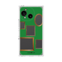 プレミアムスクエアケース［ Photo Frames - Green ］